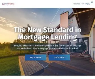 Oneamericanmortgage.com(One American Mortgage) Screenshot