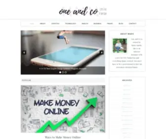 Oneandco.com(One and Co) Screenshot