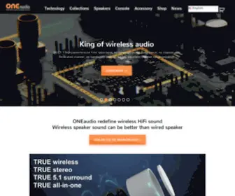 Oneaudio.com.hk(World's only true wireless 5.1 surround) Screenshot