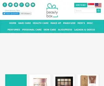 Onebeautybox.com(Health Care & Skincare Products Singapore) Screenshot