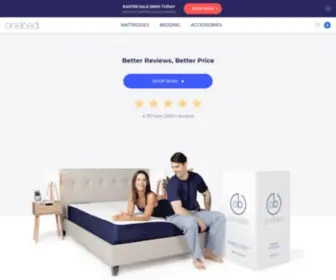 Onebed.com.au(#1 Mattress in a Box In Australia) Screenshot