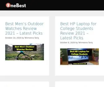 Onebestreviews.com(One Best Reviews) Screenshot