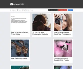 Onebigphoto.com(A Picture is Worth a Thousand Words) Screenshot