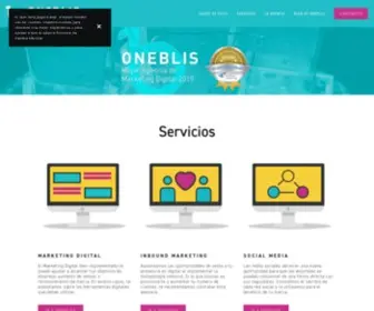 Oneblis.com(Growth Marketing Agency) Screenshot