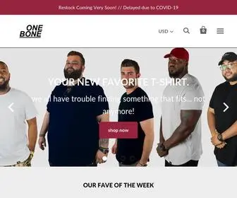 Onebonebrand.com(Small changes to a t) Screenshot