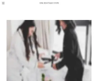 OneboutiqueStore.com(Sleepwear) Screenshot