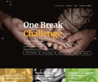 Onebreak.org(One Break) Screenshot