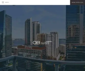 Onebroadway.com(OB Suites Brickell Miami) Screenshot