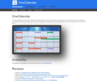 Onecalendar.nl(Onecalendar) Screenshot