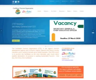 Onecaribbean.org(Caribbean tourism development) Screenshot
