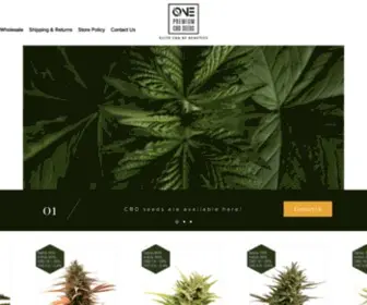 Onecbdseeds.com(Onecbdseeds) Screenshot