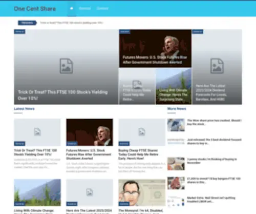 Onecentshare.com(Stocks & Shares News and Updates) Screenshot