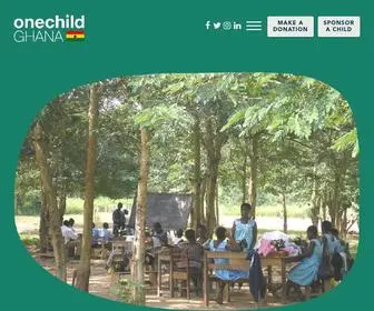 Onechildghana.org(OneChild Ghana) Screenshot