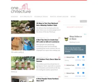 Onechitecture.com Screenshot