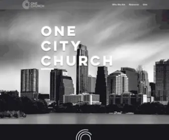 Onecityaustin.church(One City Church) Screenshot