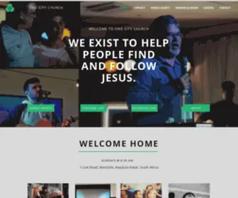 Onecitychurch.co.za(One City Church) Screenshot