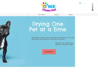 Onecleanpet.com(My Site) Screenshot