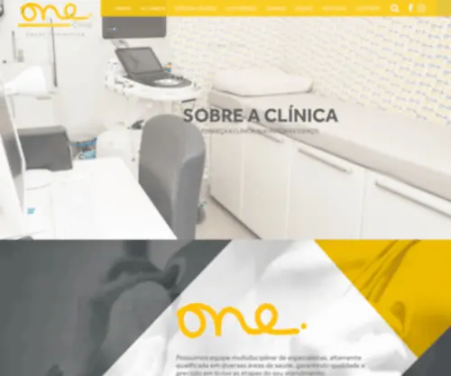 Oneclinic.net.br(One Clinic) Screenshot