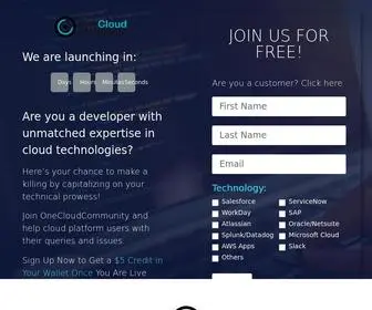 Onecloudcommunity.com(Developer) Screenshot