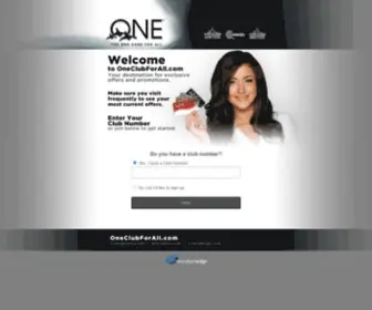 Oneclubforall.com Screenshot