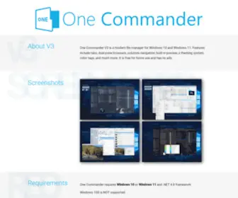 Onecommander.com(One Commander) Screenshot