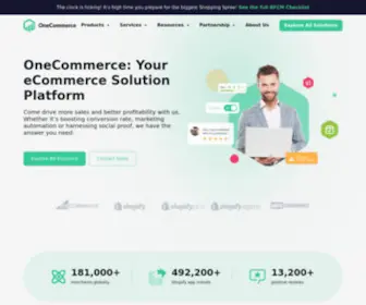 Onecommerce.io(Shopify Experts) Screenshot