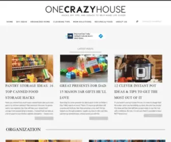 Onecrazyhouse.com(One Crazy House) Screenshot
