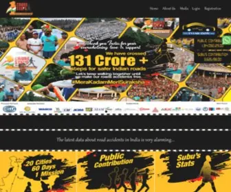 Onecroresteps.com(One Crore Steps) Screenshot