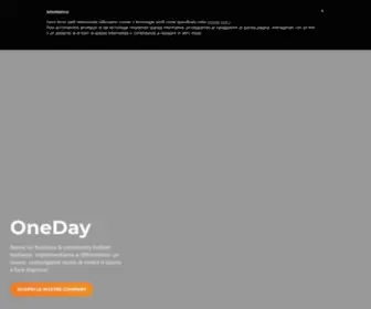 Onedaygroup.it(OneDay è il business builder italiano per GenZ e Millennials) Screenshot