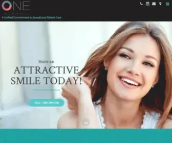 Onedentalmiami.com(Miami Dentists) Screenshot