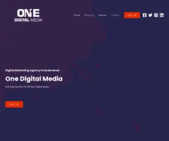 Onedigitalmedia.net(Digital Marketing Agency In Hyderabad) Screenshot