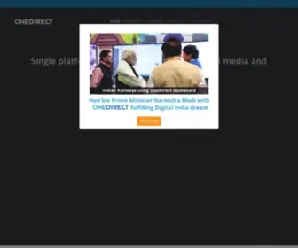 Onedirect.in(CEM platform built for Indian Enterprises) Screenshot