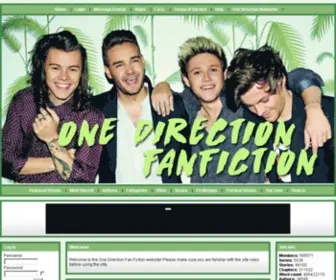 Onedirectionfanfiction.com(One Direction FanFiction) Screenshot