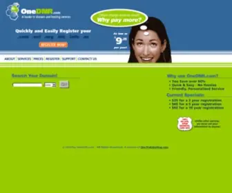 Onednr.com(Domain Name) Screenshot