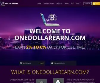 Onedollarearn.com(Onedollarearn) Screenshot