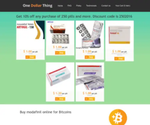 Onedollarthings.com(Cheap online pharmacy) Screenshot