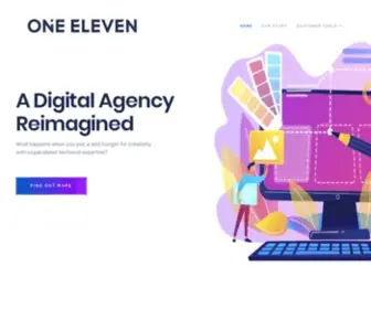 Oneelevendigital.com(One eleven) Screenshot