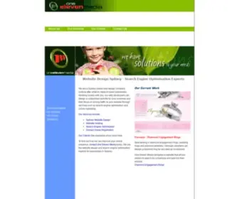 Oneelevenmedia.com(Business Website Design In Sydney) Screenshot