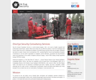 Oneeyesecurity.com(One Eye Security Consultancy Services) Screenshot