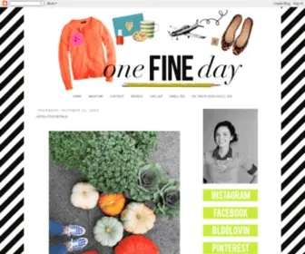 Onefinea.com(One Fine Day) Screenshot