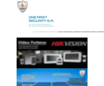 Onefirstsecurity.com(Córdoba) Screenshot