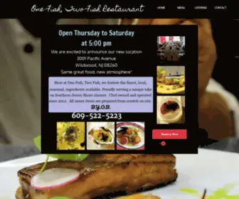 Onefishtwofishrestaurant.net(Onefishtwofishrestaurant) Screenshot