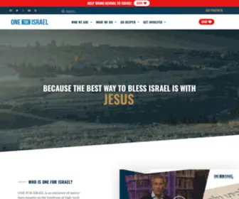 Oneforisrael.org(ONE FOR ISRAEL) Screenshot