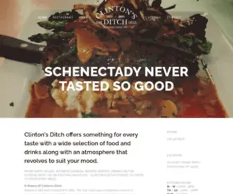 Onefortheditch.com(Clinton's Ditch Bar & Restaurant) Screenshot