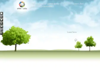 Oneforyou.com(A new attitude in residential property development) Screenshot