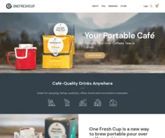 Onefreshcup.com(One Fresh Cup) Screenshot