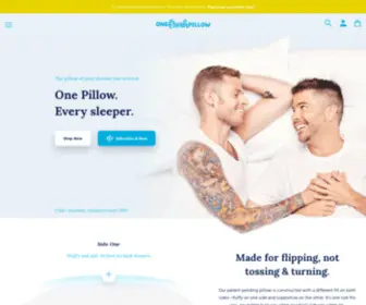 Onefreshpillow.com(One fresh pillow) Screenshot