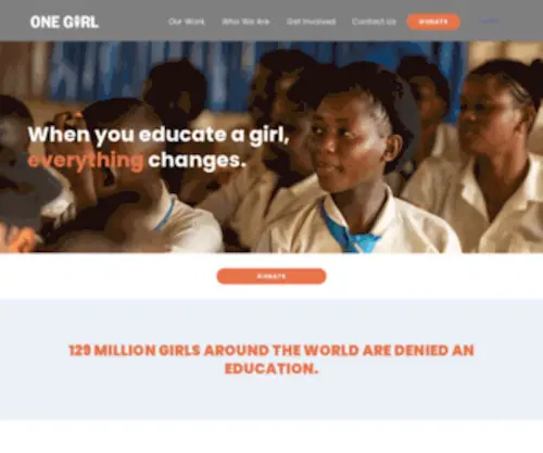 Onegirl.org.au(One Girl) Screenshot