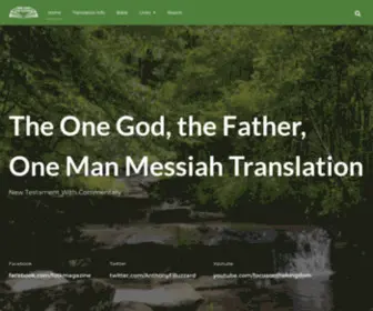 Onegodtranslation.com(One God Translation) Screenshot