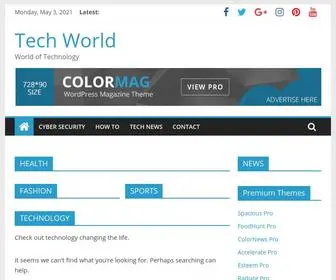 Onegooneimpact.com(World of Technology) Screenshot